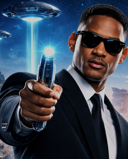Men in black poster